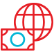 Money and world wide web icon